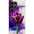 Single Dramatic Tulip by Frida Lövström — S24 Ultra Samsung Galaxy Bio-degradable Case — Finnaij