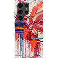 Abstract Florals by Frida Lövström — S24 Ultra Samsung Galaxy Bio-degradable Case — Finnaij