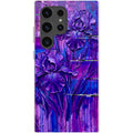 Iris Flowers by Frida Lövström — S24 Ultra Samsung Galaxy Bio-degradable Case — Finnaij