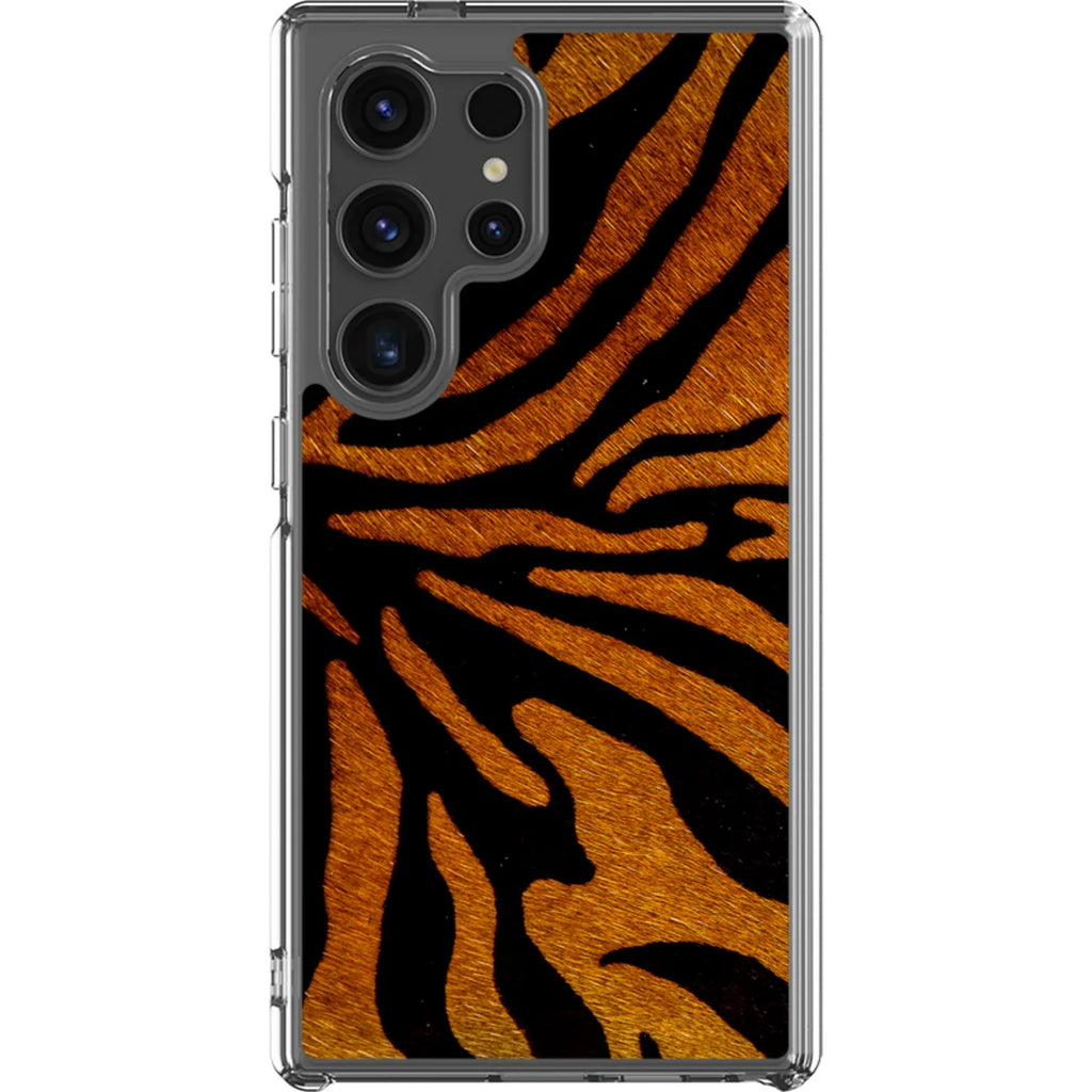 Stripes of the Wild — S24 Ultra Clear Impact Case — Finnaij