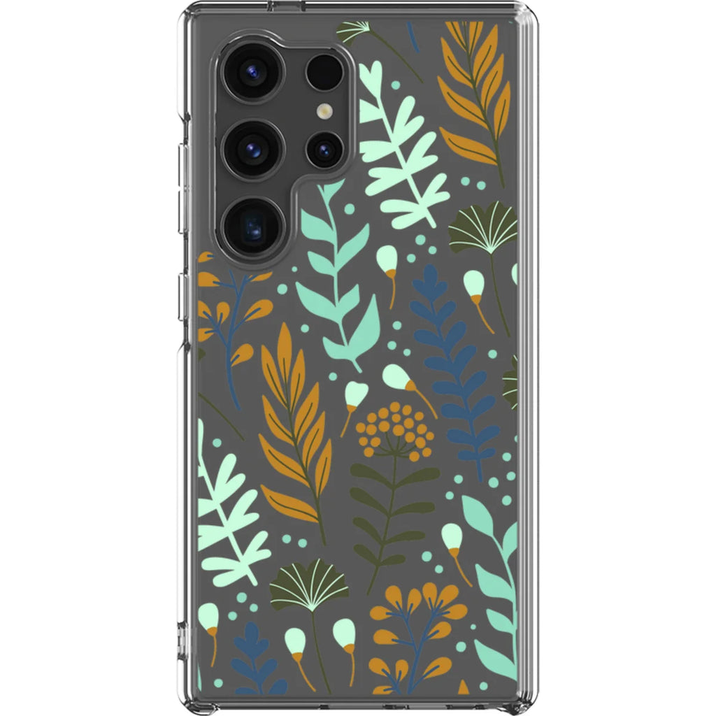 Wild Floral — S24 Ultra Clear Impact Case — Finnaij