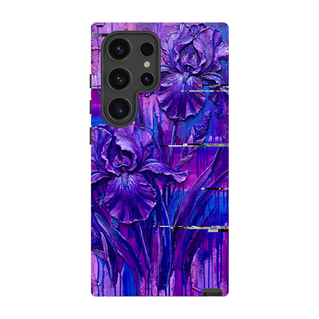 Iris Flowers by Frida Lövström — S24 Ultra Tough Case — Finnaij