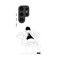 Black Cap by Keagan Haight — S24 Ultra Tough Case — Finnaij