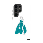 Blue Dress by Keagan Haight — S24 Ultra Tough Case — Finnaij
