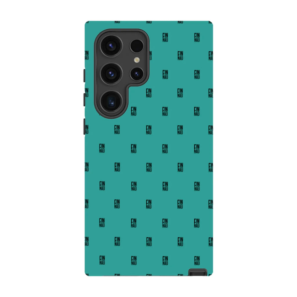 Monogram Teal — S24 Ultra Tough Case — Finnaij