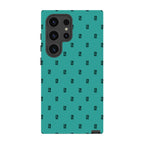 Monogram Teal — S24 Ultra Tough Case — Finnaij