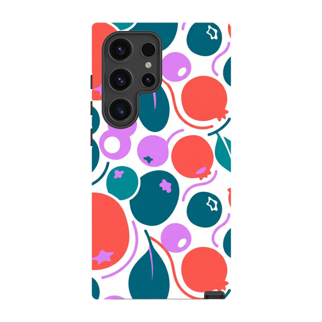 Berry Icon Remix by Salla Niemi — S24 Ultra Tough Case — Finnaij