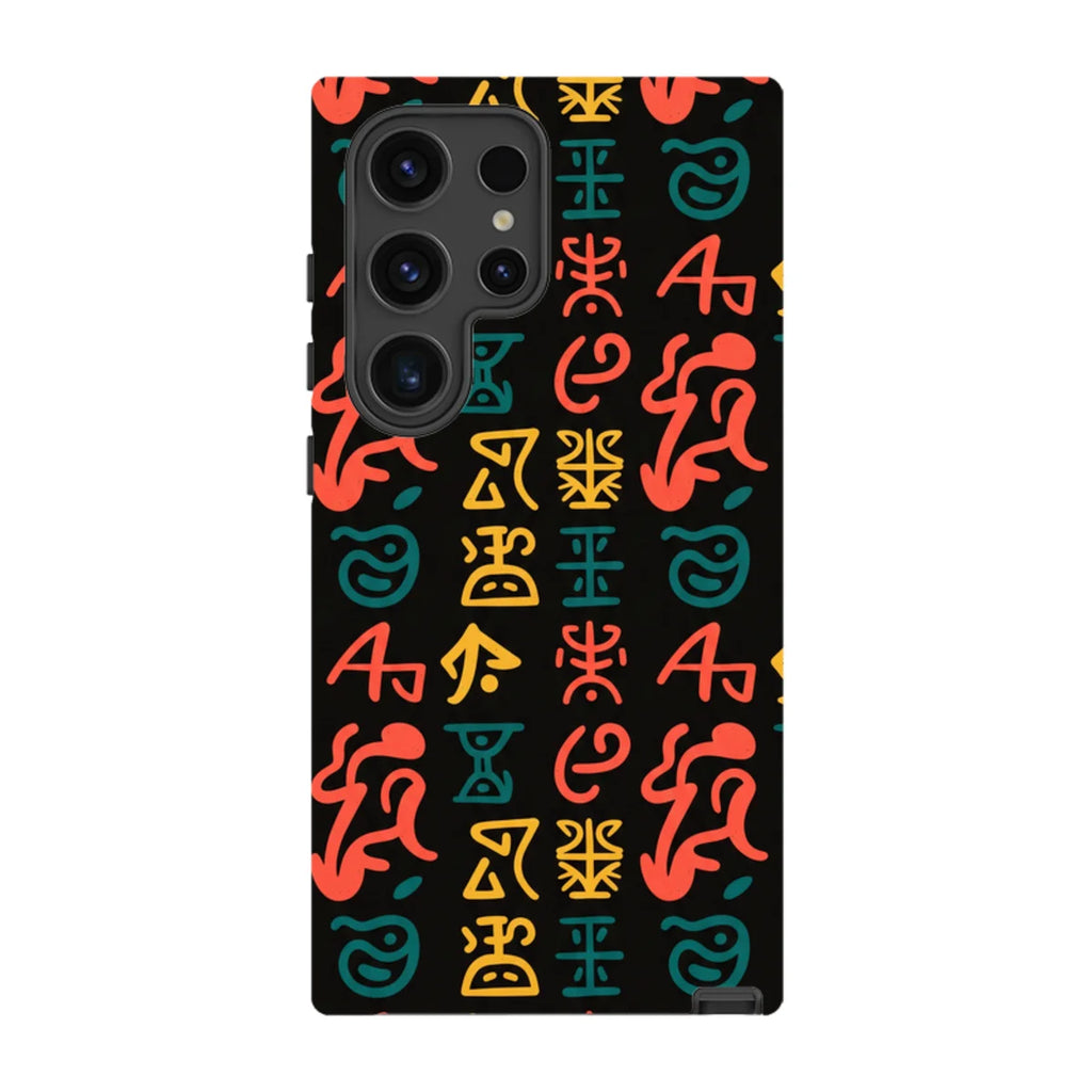 Nsibidi Pulse by Ada Okoye — Tough Case for Samsung — Finnaij
