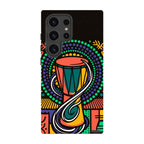 Talking Drum Halo by Ada Okoye — S24 Ultra Tough Case — Finnaij