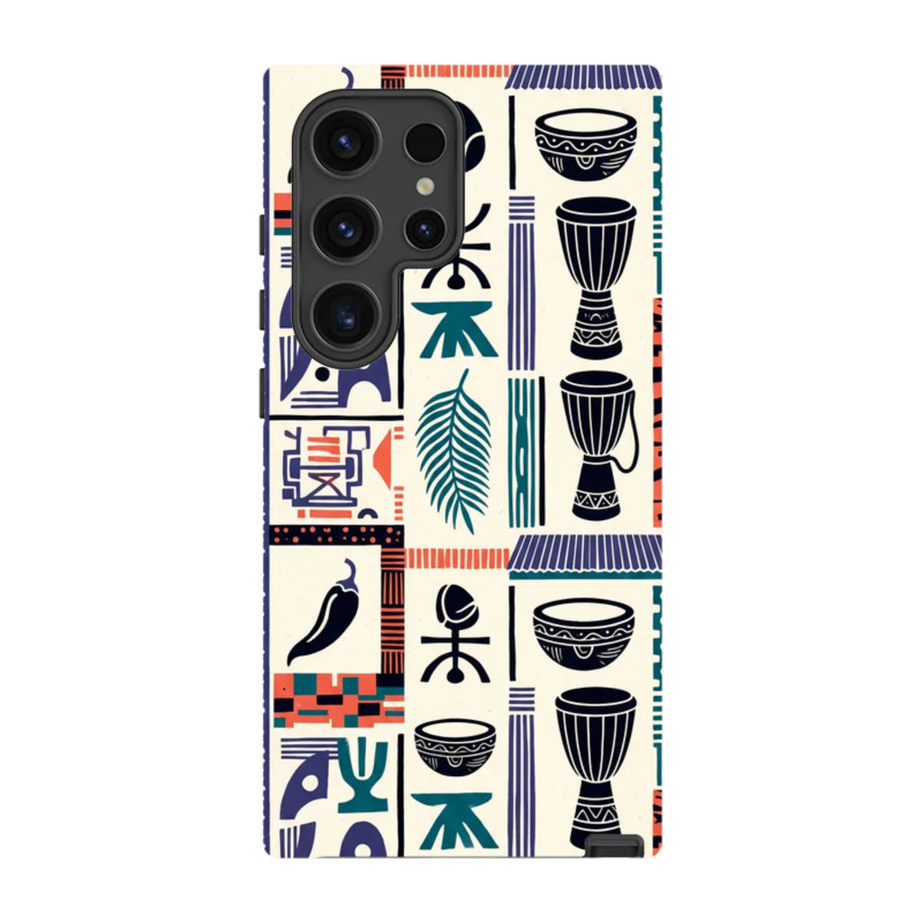 Market Day Icons by Ada Okoye — S24 Ultra Tough Case — Finnaij
