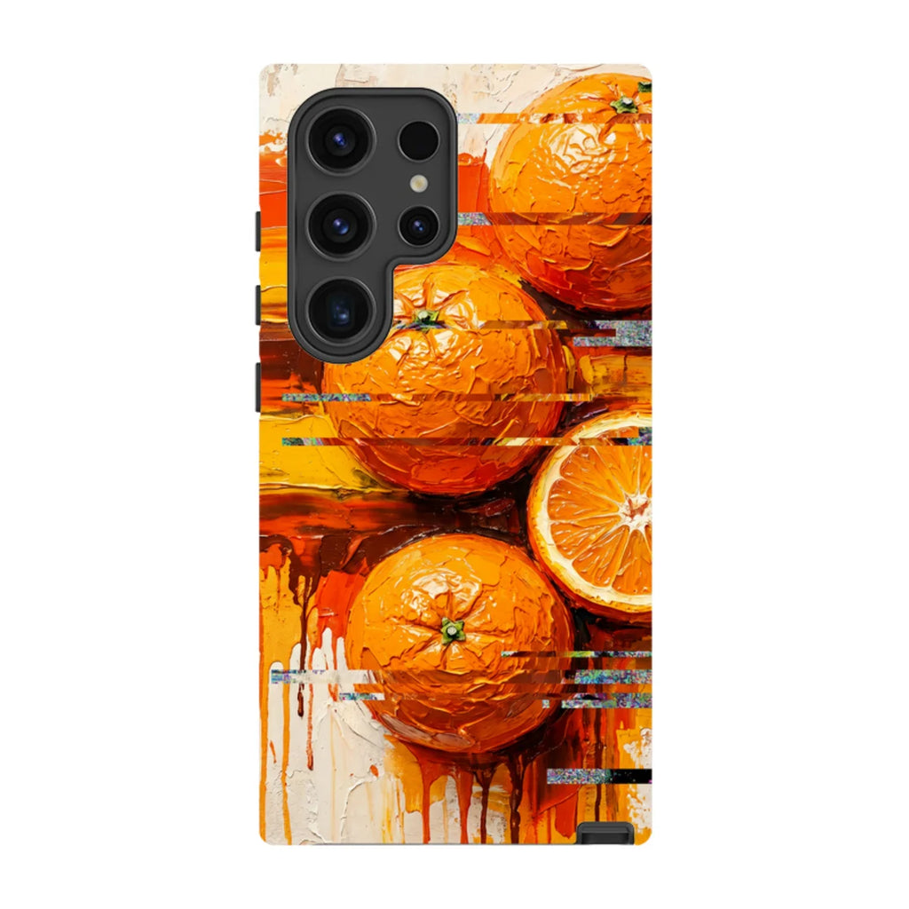 Oranges and Citrus Still Life by Frida Lövström — S24 Ultra Tough Case — Finnaij