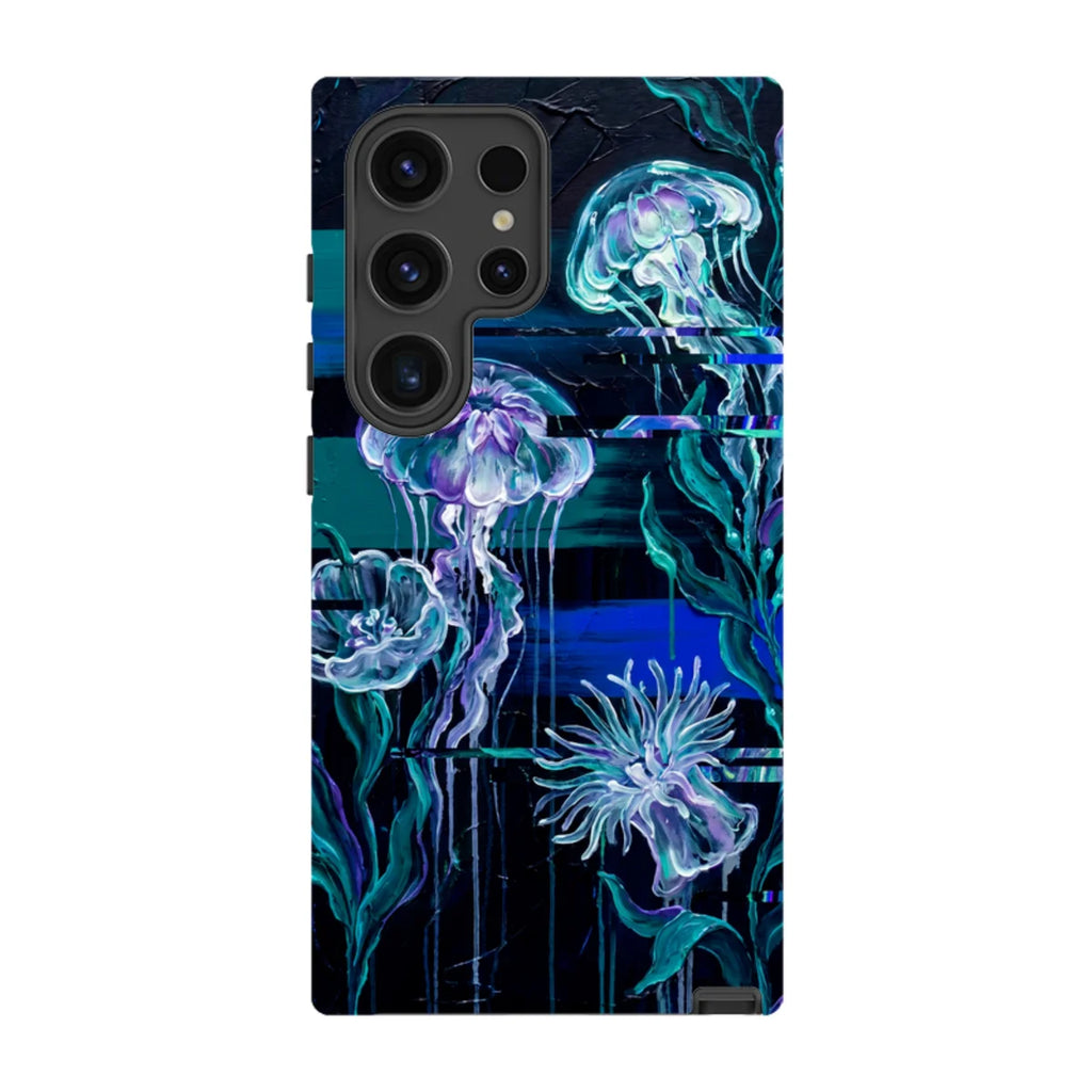 Deep-Sea Underwater Botanical Fantasy by Frida Lövström — S24 Ultra Tough Case — Finnaij