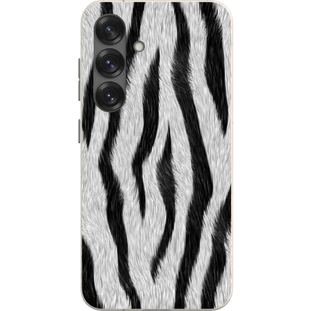 Zebra Groove — S25 Samsung Galaxy Bio-degradable Case — Finnaij