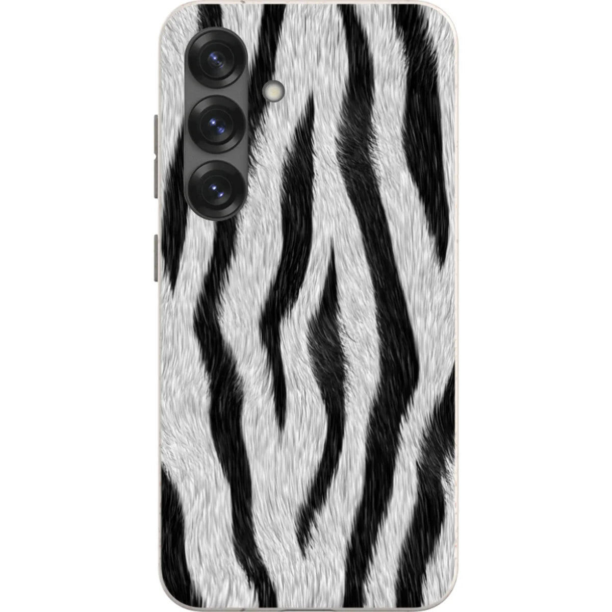 Zebra Groove — S25 Samsung Galaxy Bio-degradable Case — Finnaij