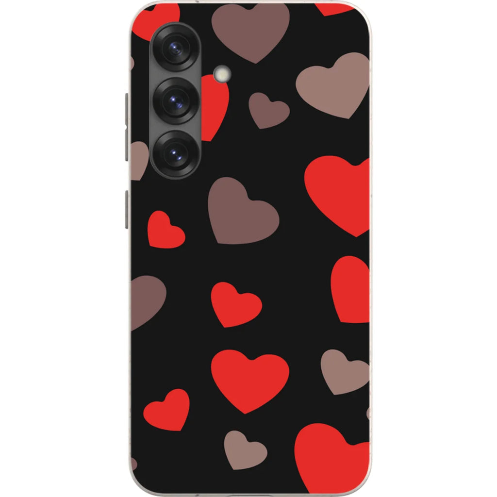 Red Hearts — S25 Samsung Galaxy Bio-degradable Case — Finnaij