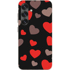 Red Hearts — S25 Samsung Galaxy Bio-degradable Case — Finnaij