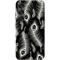 Feathers in Bloom Black — S25 Samsung Galaxy Bio-degradable Case — Finnaij