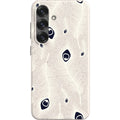 Feathers in Bloom Natural — S25 Samsung Galaxy Bio-degradable Case — Finnaij