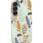 Wild Floral Natural — S25 Samsung Galaxy Bio-degradable Case — Finnaij