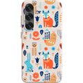 Nordic Ornament Natural — S25 Samsung Galaxy Bio-degradable Case — Finnaij