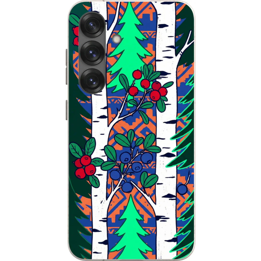 Nordic Forest by Aino Kallio — S25 Samsung Galaxy Bio-degradable Case — Finnaij