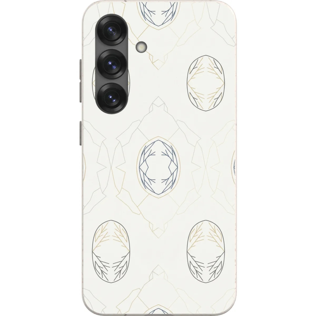 Frozen Lake Silence by Elsi Vaarala — S25 Samsung Galaxy Bio-degradable Case — Finnaij