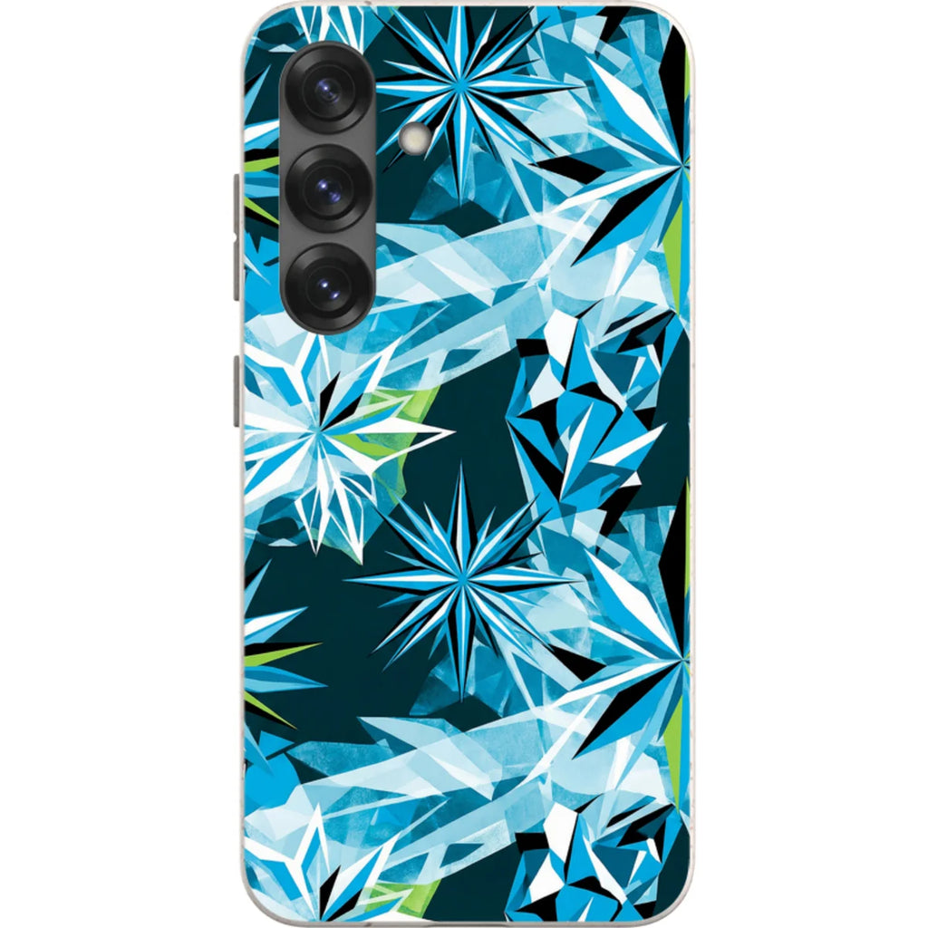 Ice Star Impact by Salla Niemi — S25 Samsung Galaxy Bio-degradable Case — Finnaij