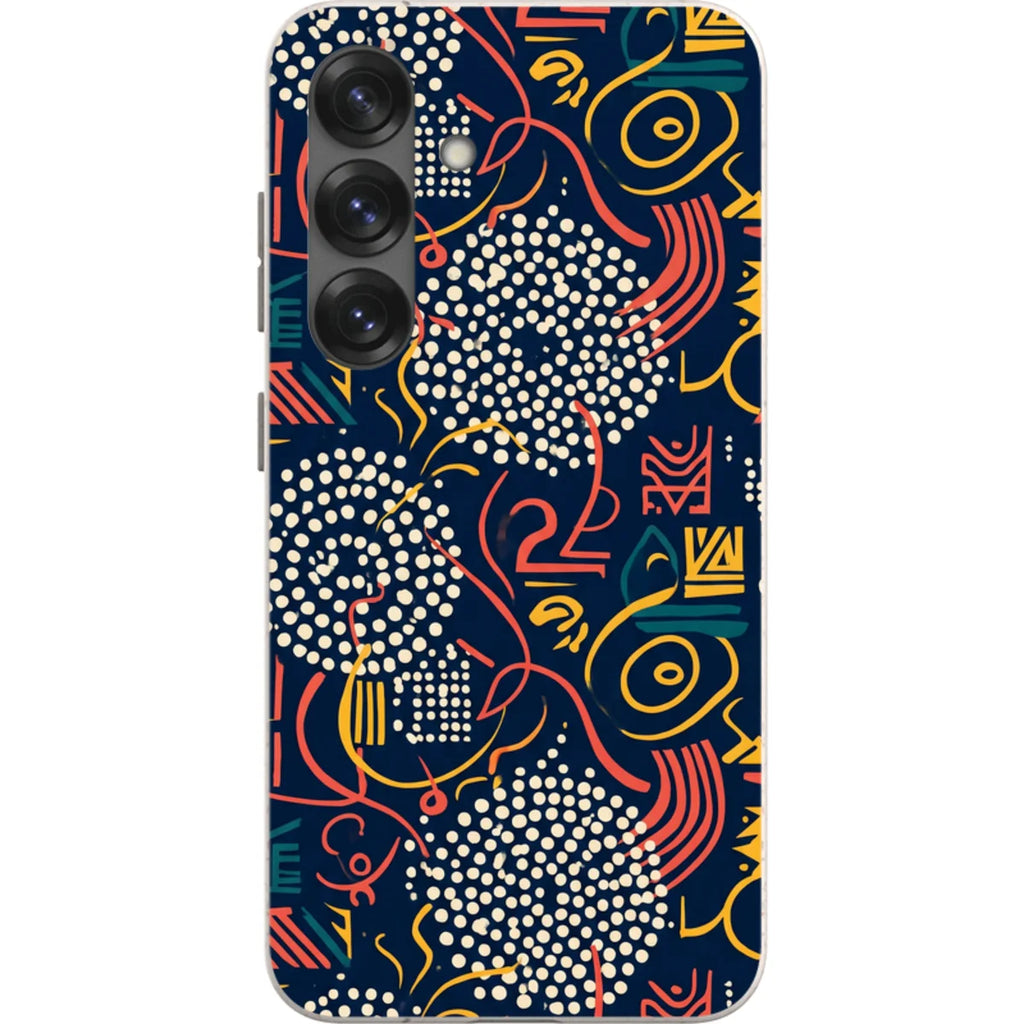 Adire Nightfall by Ada Okoye — Samsung Galaxy Bio-degradable Case — Finnaij