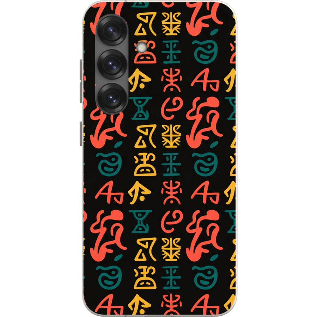 Nsibidi Pulse by Ada Okoye — Samsung Galaxy Bio-degradable Case — Finnaij