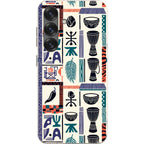 Market Day Icons by Ada Okoye — S25 Samsung Galaxy Bio-degradable Case — Finnaij