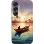 Lagoon Morning by Tobi Akinyemi — S25 Samsung Galaxy Bio-degradable Case — Finnaij