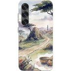 Jos Plateau Cool Light by Tobi Akinyemi — S25 Samsung Galaxy Bio-degradable Case — Finnaij