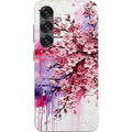 Cherry Blossoms by Frida Lövström — S25 Samsung Galaxy Bio-degradable Case — Finnaij