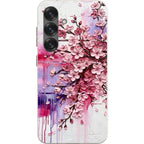 Cherry Blossoms by Frida Lövström — S25 Samsung Galaxy Bio-degradable Case — Finnaij