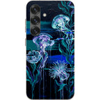 Deep-Sea Underwater Botanical Fantasy by Frida Lövström — S25 Samsung Galaxy Bio-degradable Case — Finnaij