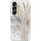 Dried Flowers and Grasses by Frida Lövström — S25 Samsung Galaxy Bio-degradable Case — Finnaij