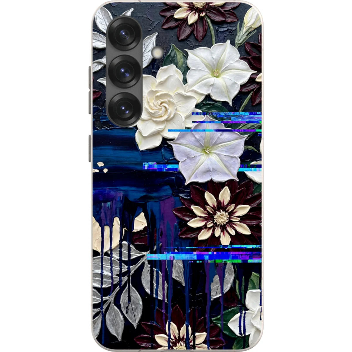 Midnight Garden by Frida Lövström — S25 Samsung Galaxy Bio-degradable Case — Finnaij