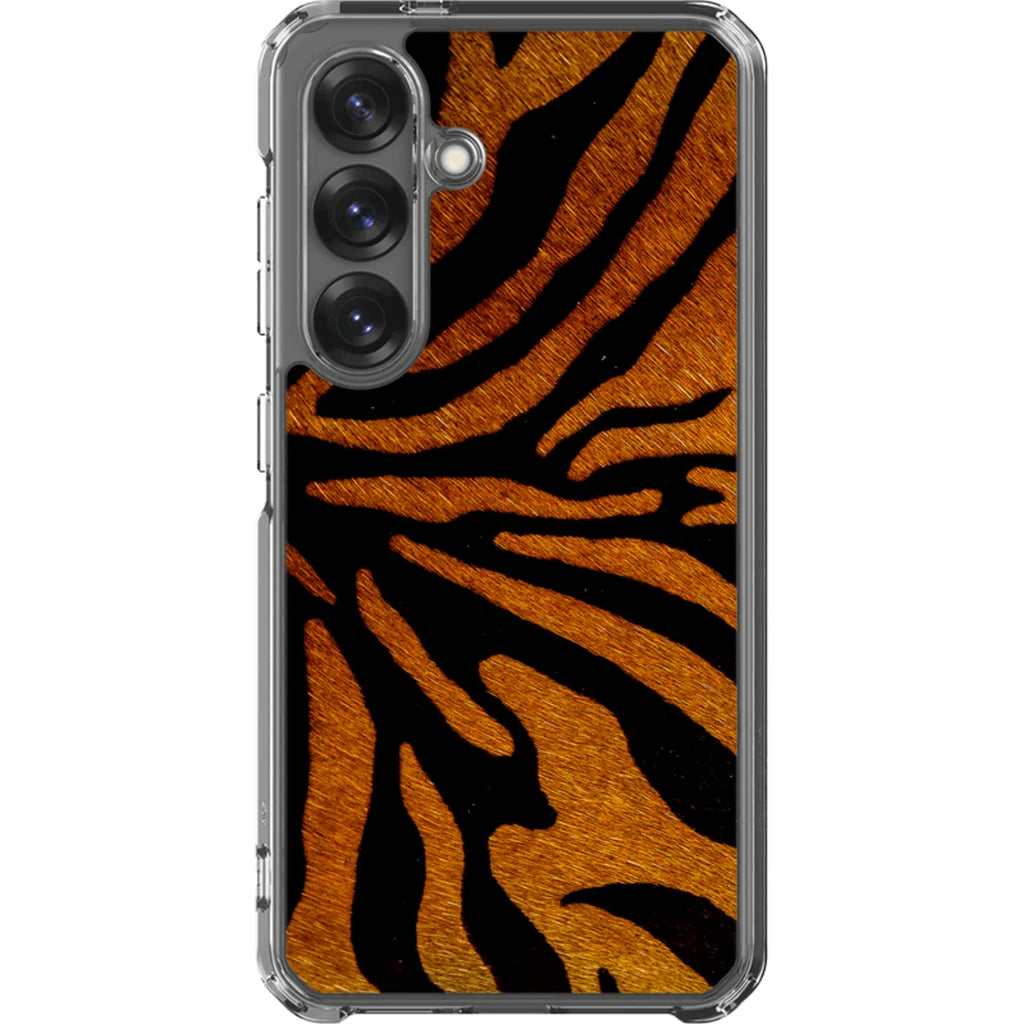 Stripes of the Wild — S25 Clear Impact Case — Finnaij