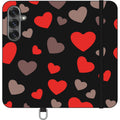Red Hearts — S25 Wallet Case — Finnaij