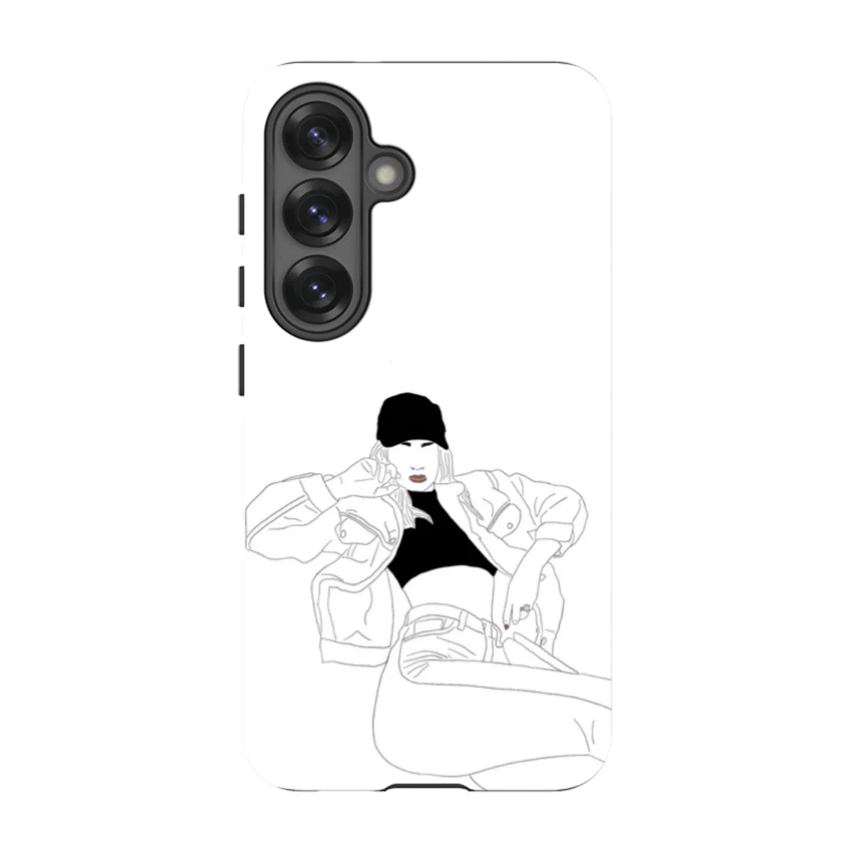 Black Cap by Keagan Haight — S25 Tough Case — Finnaij