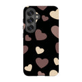 White & Black Hearts — S25 Tough Case — Finnaij