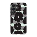 Bold Floral Black — S25 Tough Case — Finnaij