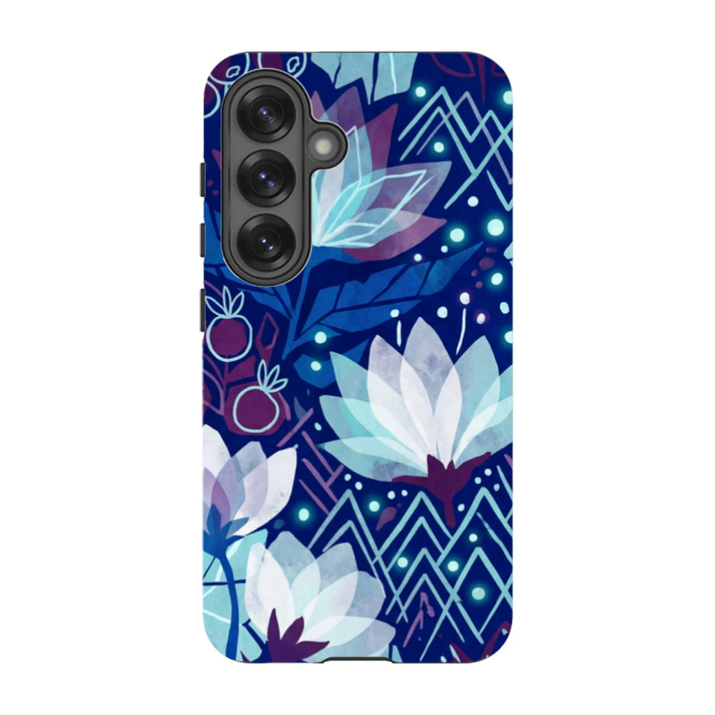 Frozen Lake Petals by Aino Kallio — S25 Tough Case — Finnaij