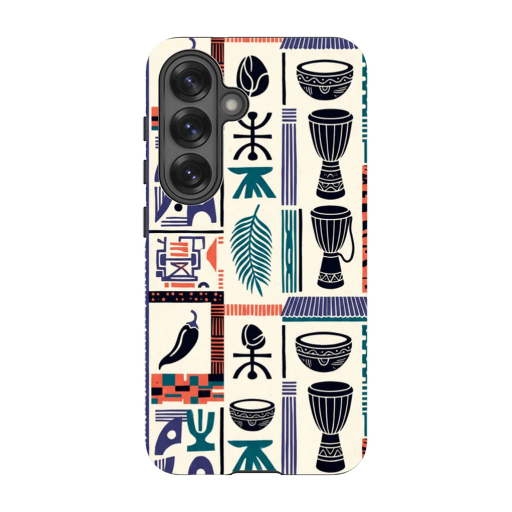 Market Day Icons by Ada Okoye — S25 Tough Case — Finnaij