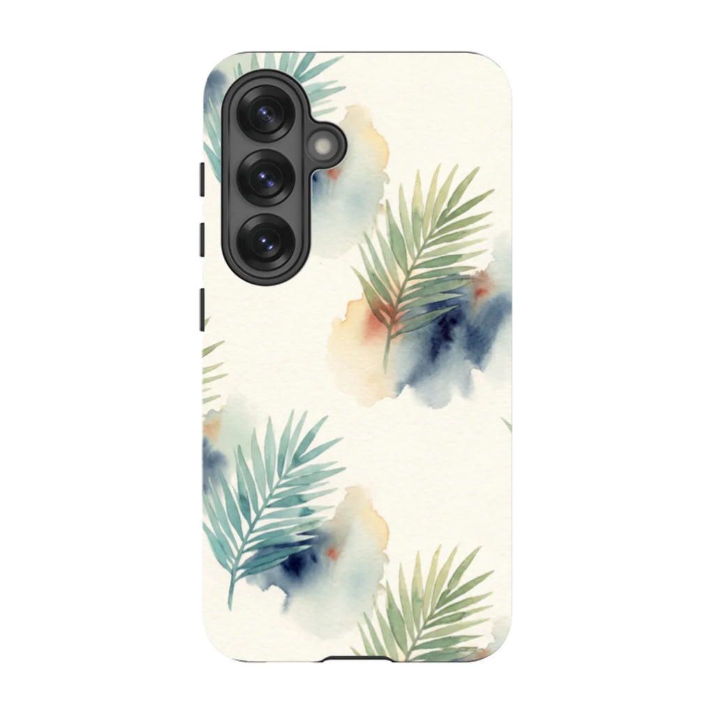 Palm Frond Breeze Pattern by Tobi Akinyemi — S25 Tough Case — Finnaij