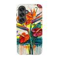 Tropical Flowers by Frida Lövström — S25 Tough Case — Finnaij