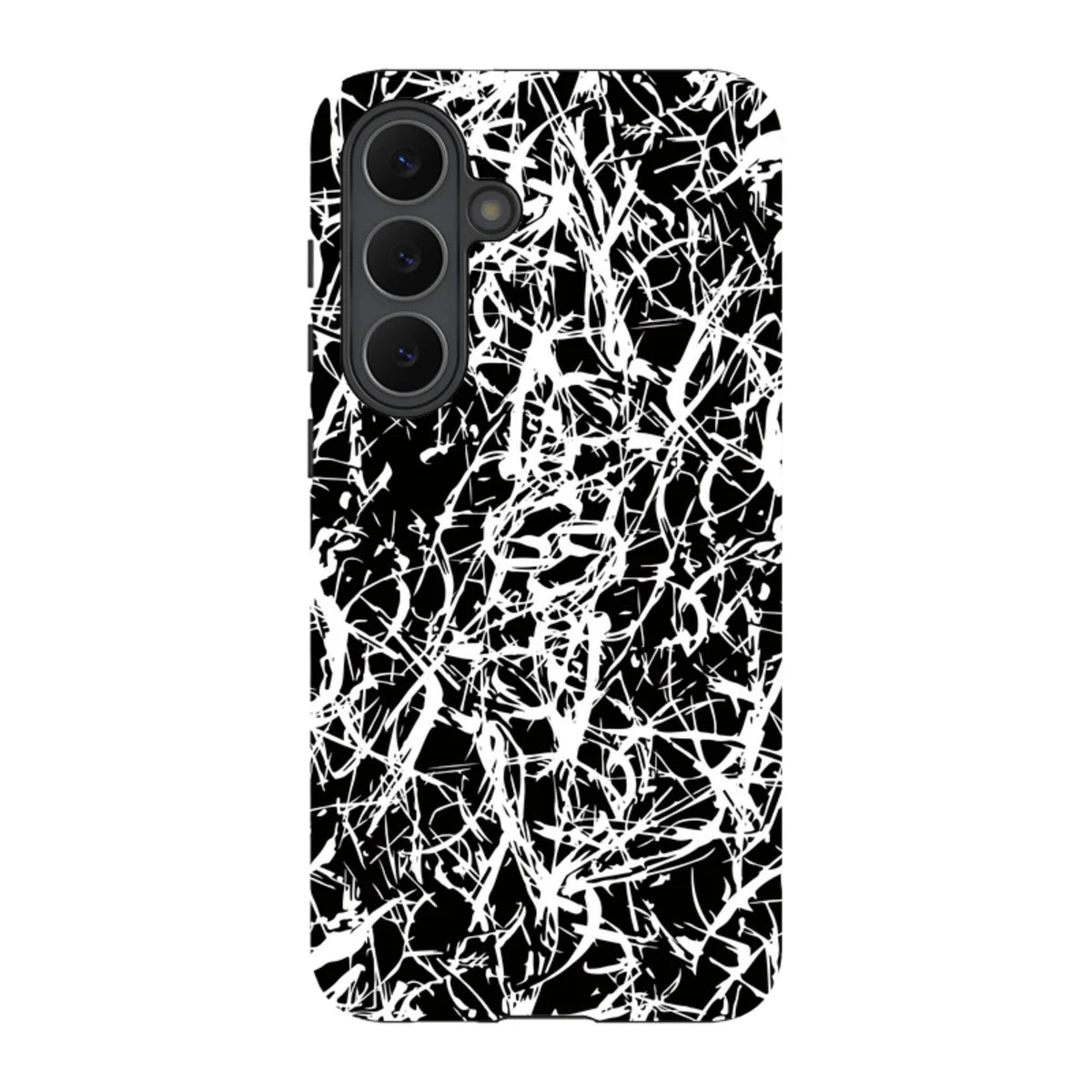 Black-White Grunge — S25 Fan Edition Tough Case — Finnaij