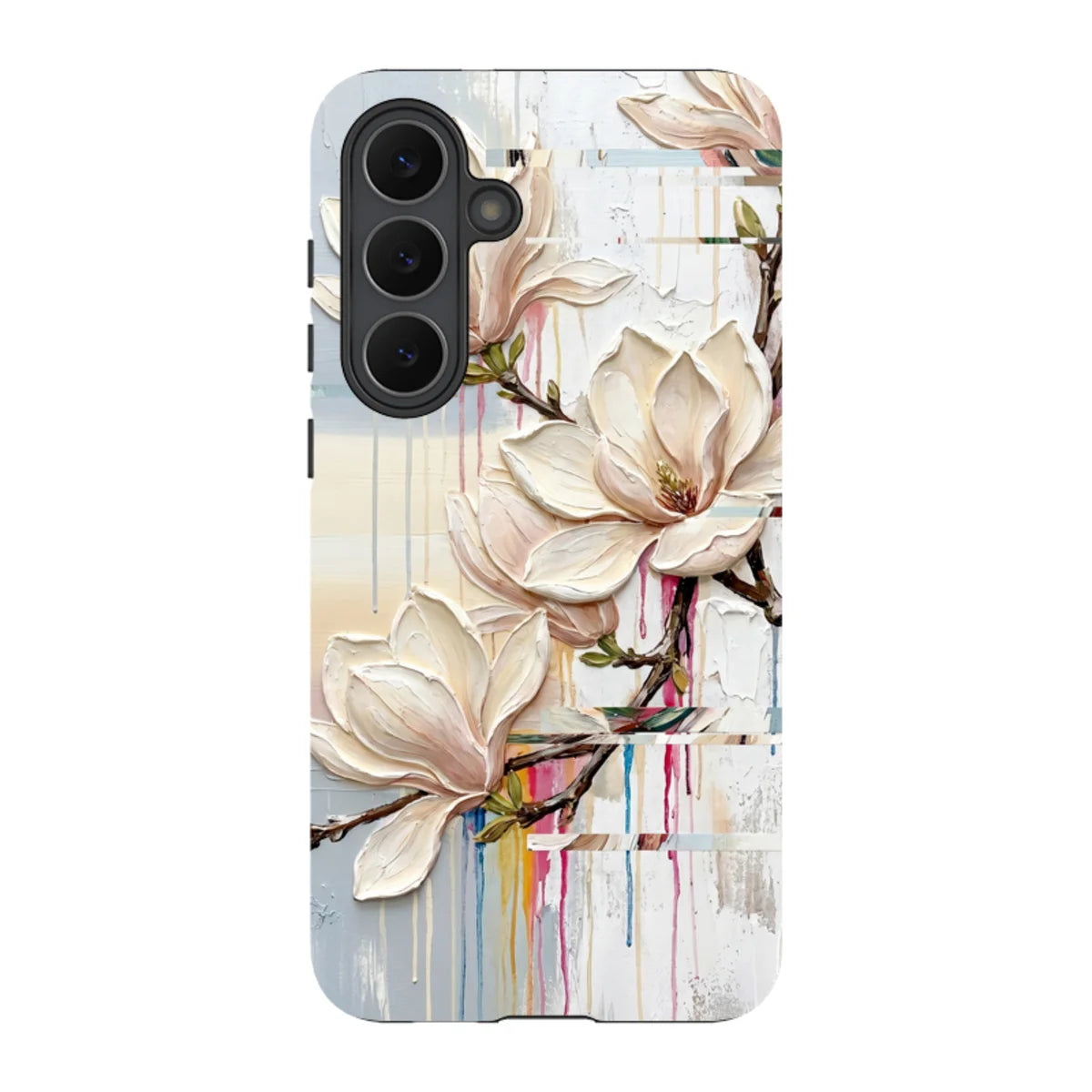 Magnolia Branches by Frida Lövström — S25FE Tough Case — Finnaij