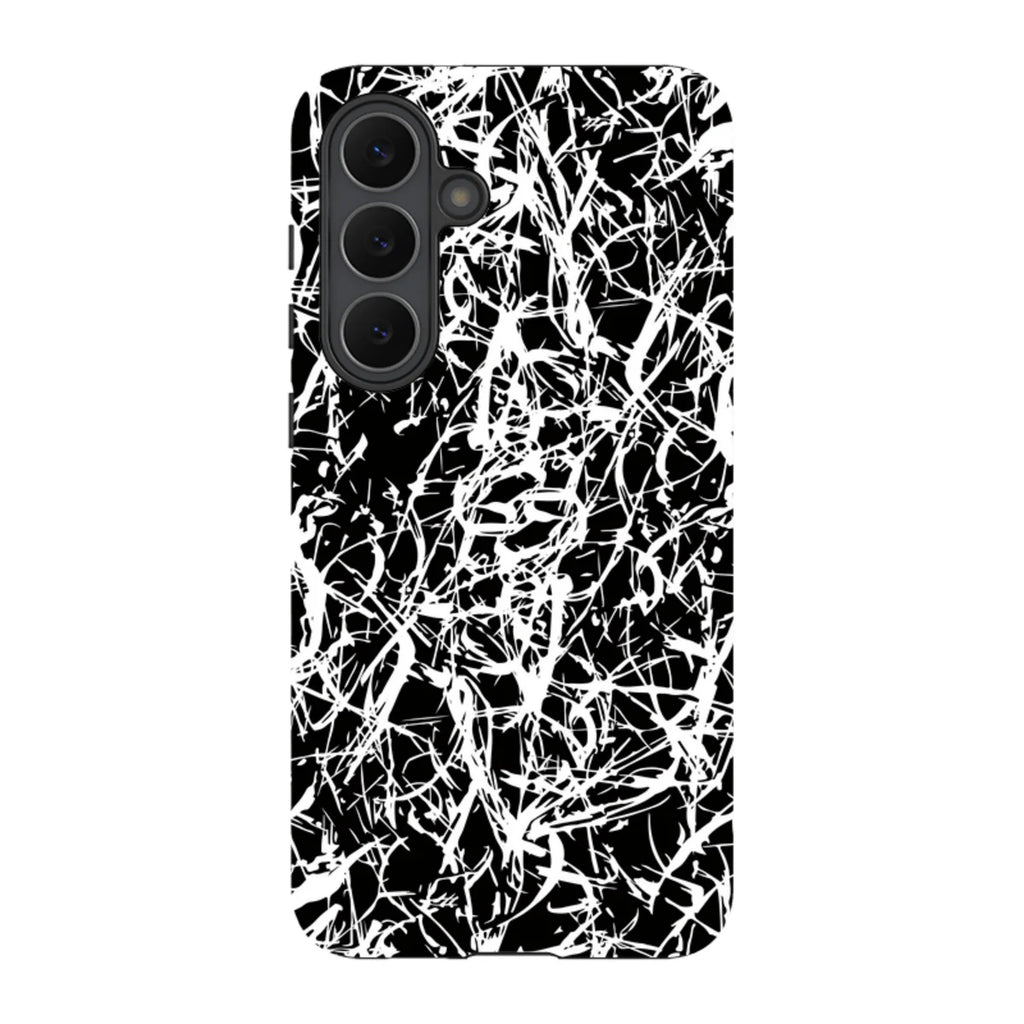 Black-White Grunge — S25 Fan Edition Tough Case — Finnaij