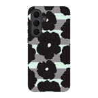 Bold Floral Black — S25 Fan Edition Tough Case — Finnaij